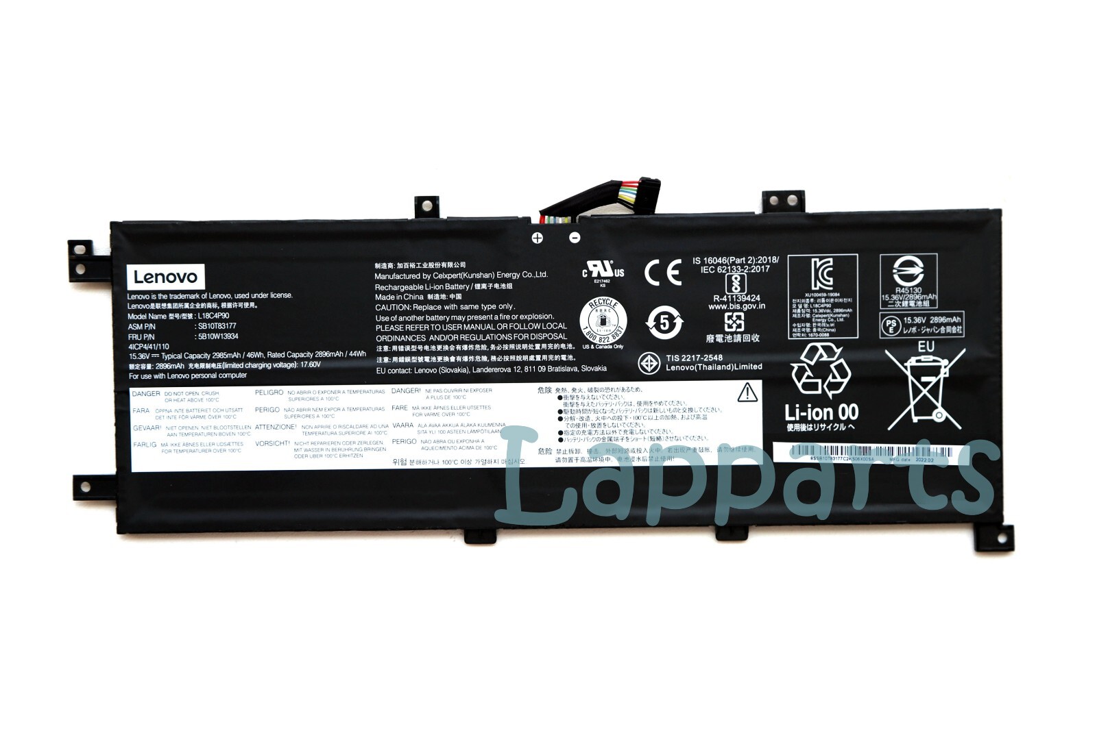 New Genuine L18D4P90 L18C4P90 L18M4P90 OEM Battery for Lenovo Thinkpad L13 Yoga