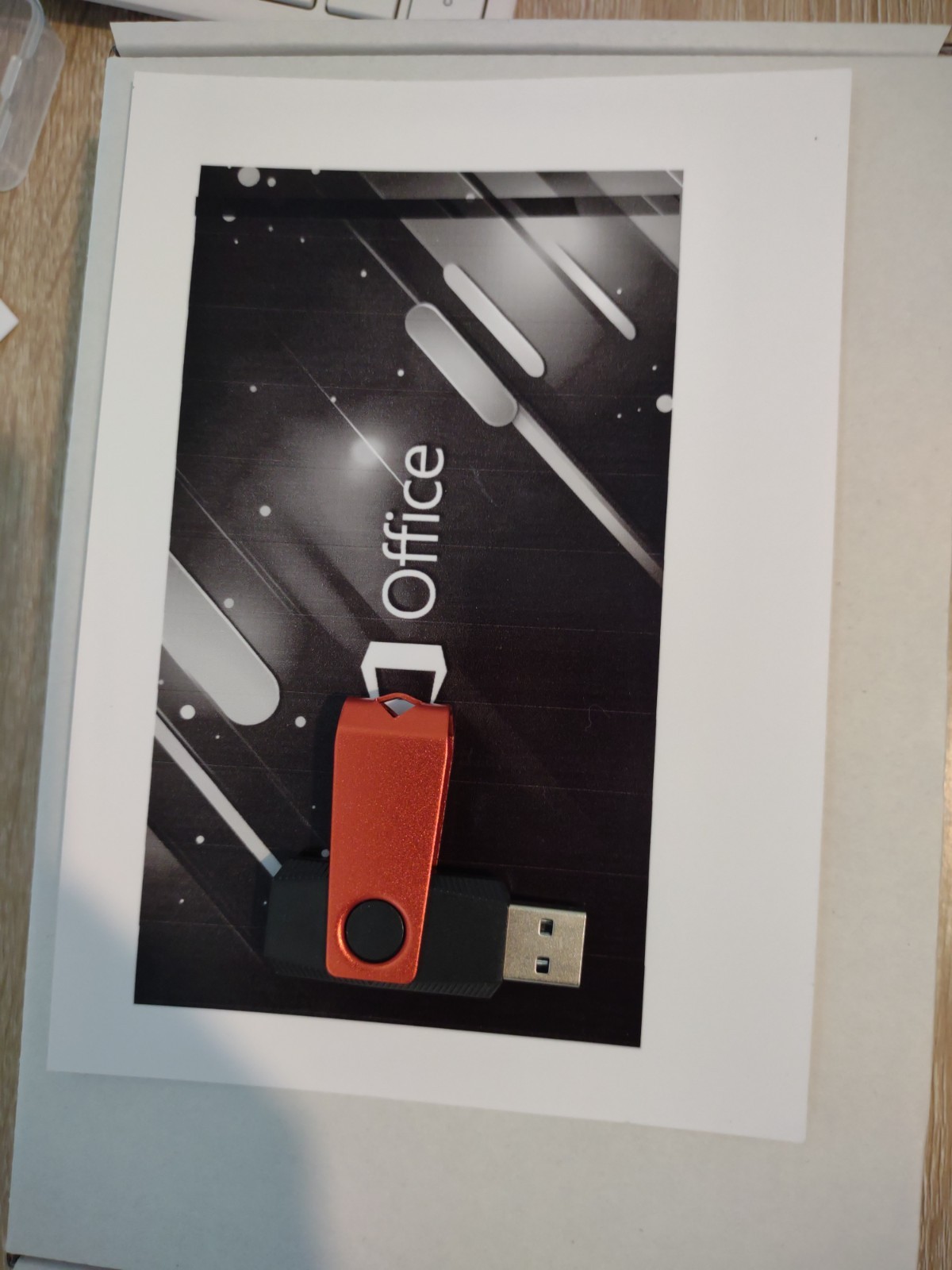 1 PC Office 2021 Pro replacement drive USB lifetime version