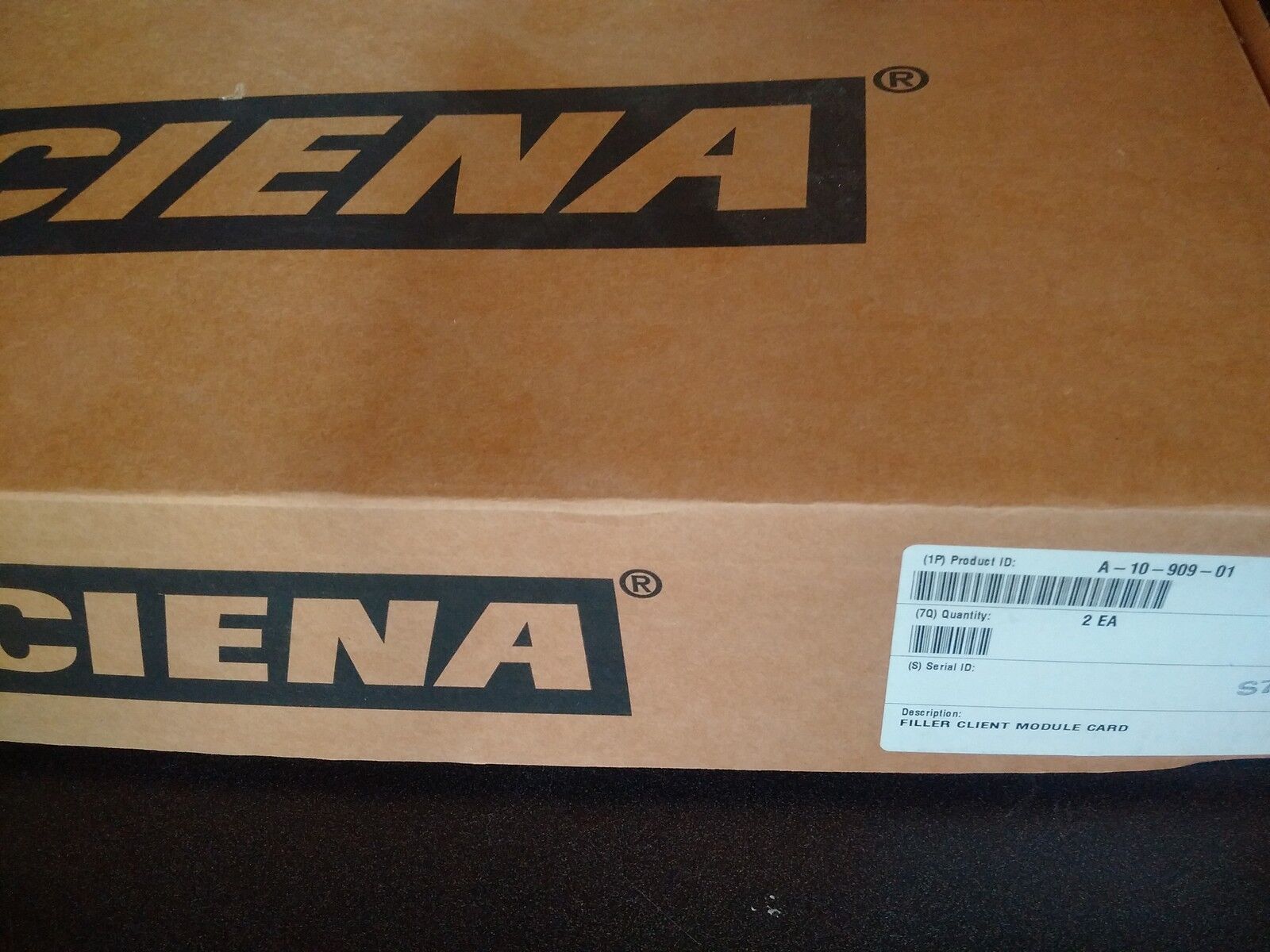 Ciena A-10-909-01 CLIENT FILLER MODULE (2 PCS)  NEW OPEN BOX