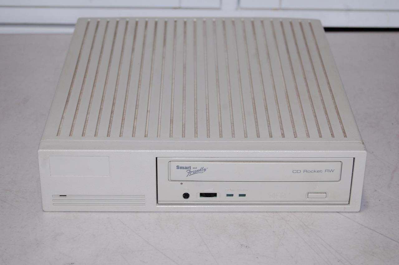 Smart and Friendly External CD Rocket RW Burner Writer Drive