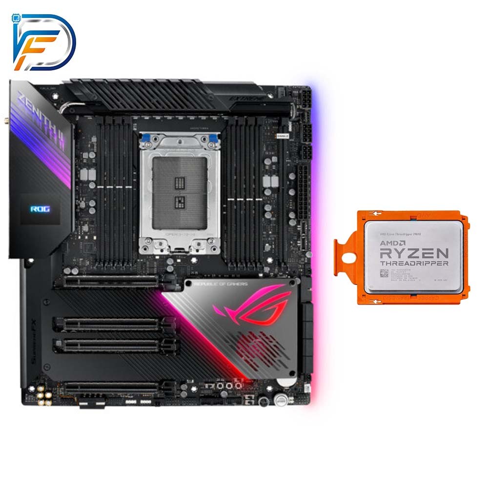 ASUS ROG Zenith II Extreme TRX40 + Ryzen Threadripper 3970X 32C 64T CPU