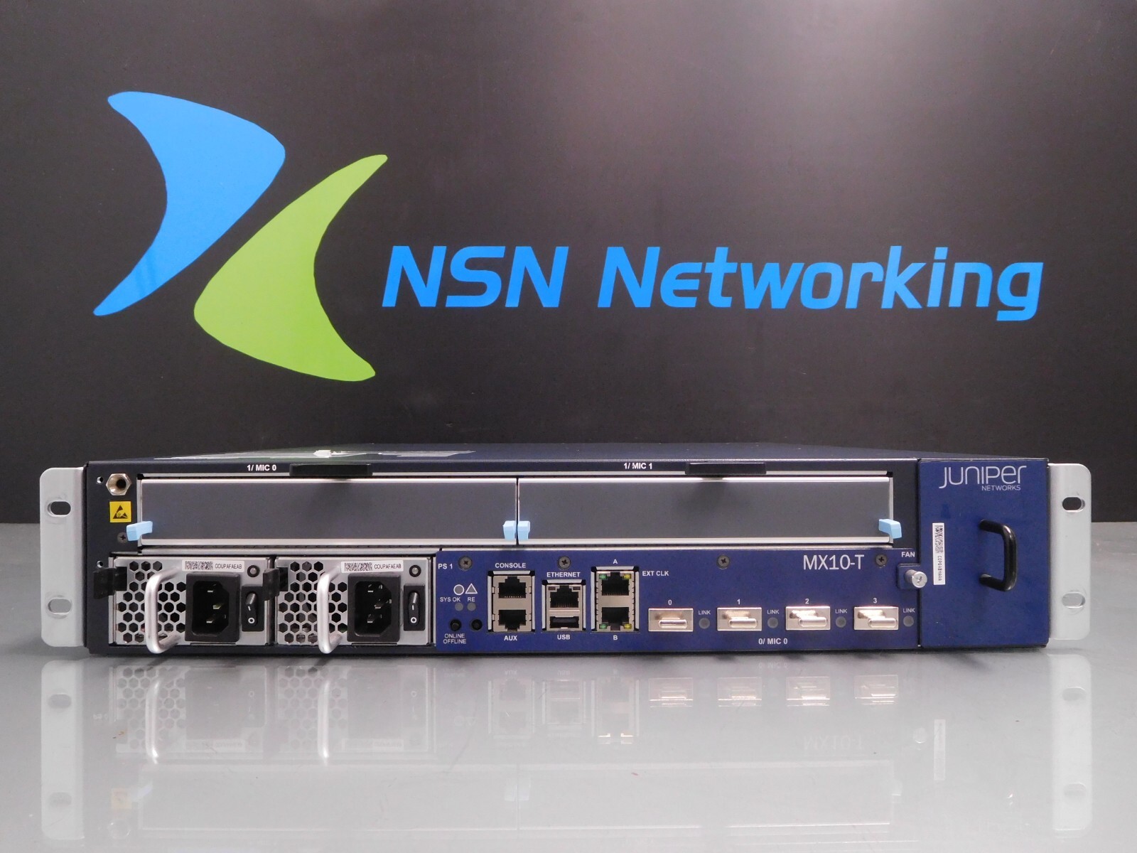 Juniper Networks MX10-T Universal Edge Router Dual Power Supply PWR-MX80-AC