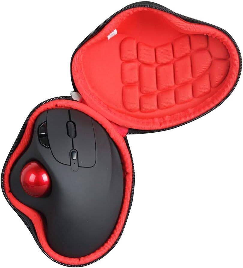 Hermitshell Hard Travel Case for Nulea M501 Wireless Trackball Mouse Black 