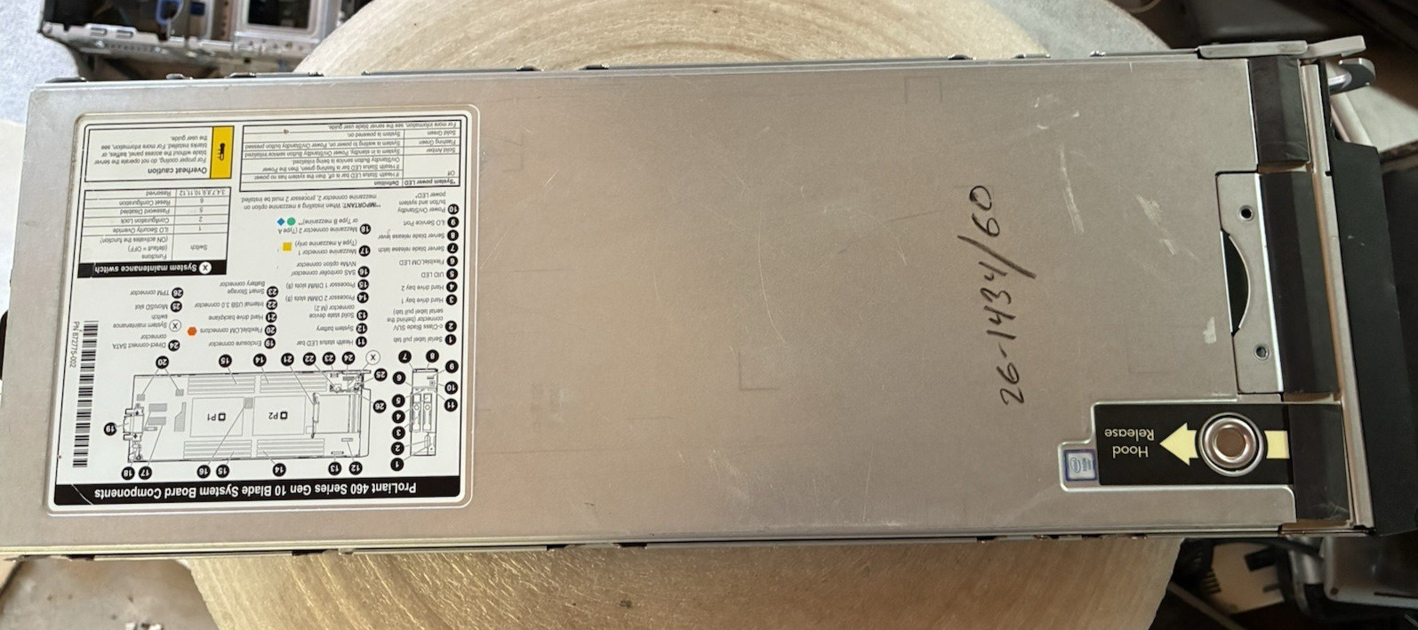 HPE PROLIANT BL460C GEN10 2x Xeon-S 4110 No RAM NO HD No Cadddy