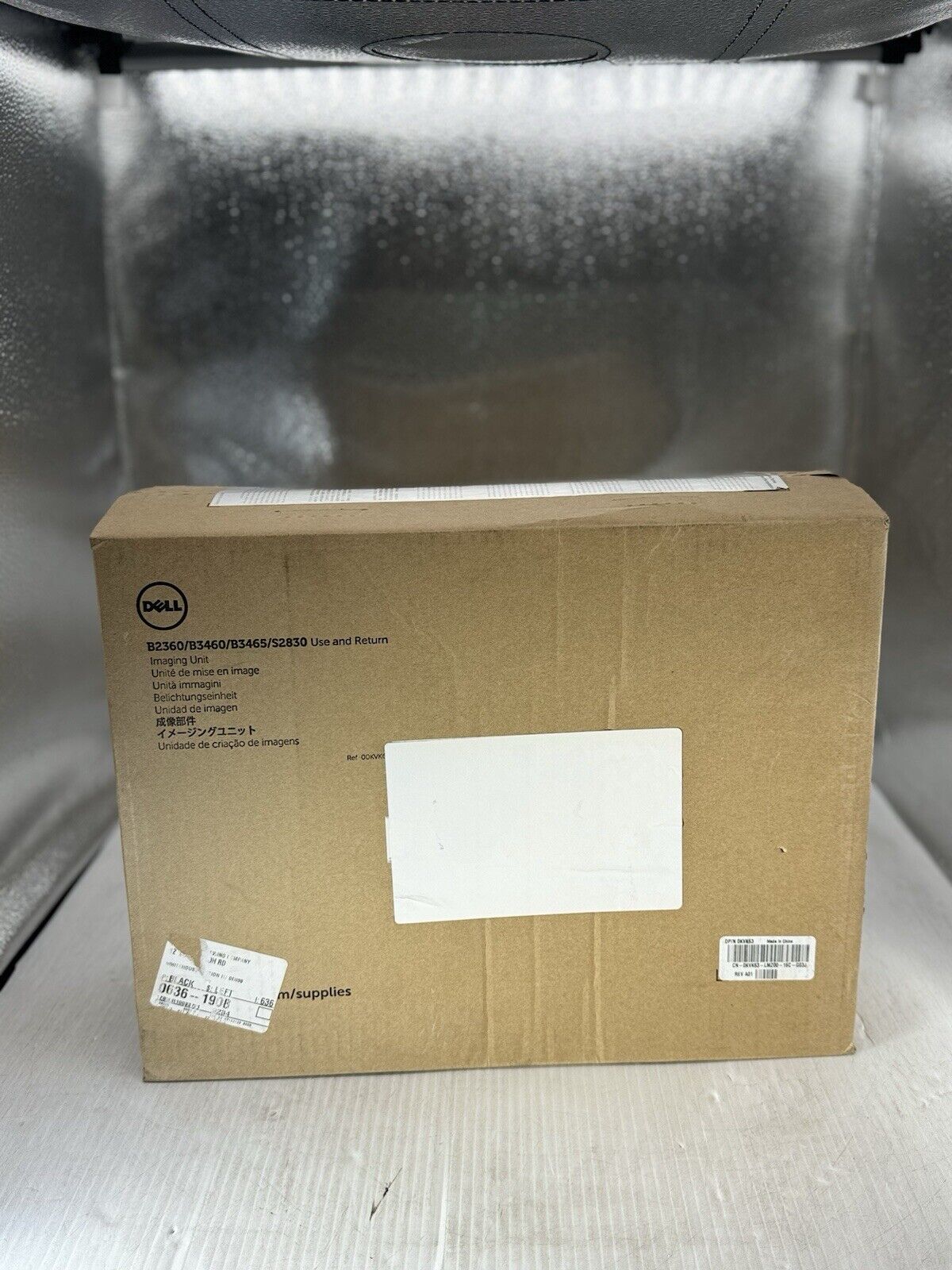 Dell KVK63 B2360/B3460/B3465 Imaging Unit Genuine New OEM Sealed Box
