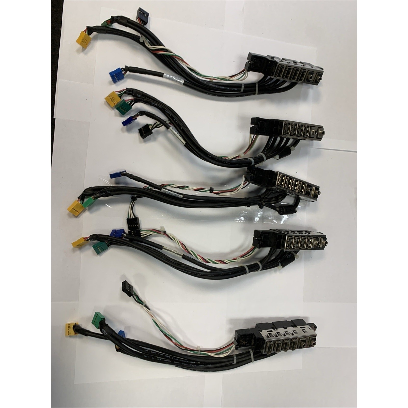 Lot of 5 - HP Compaq Pro 4000 SFF PC Front Audio USB Port w/ Cable - 611897-001