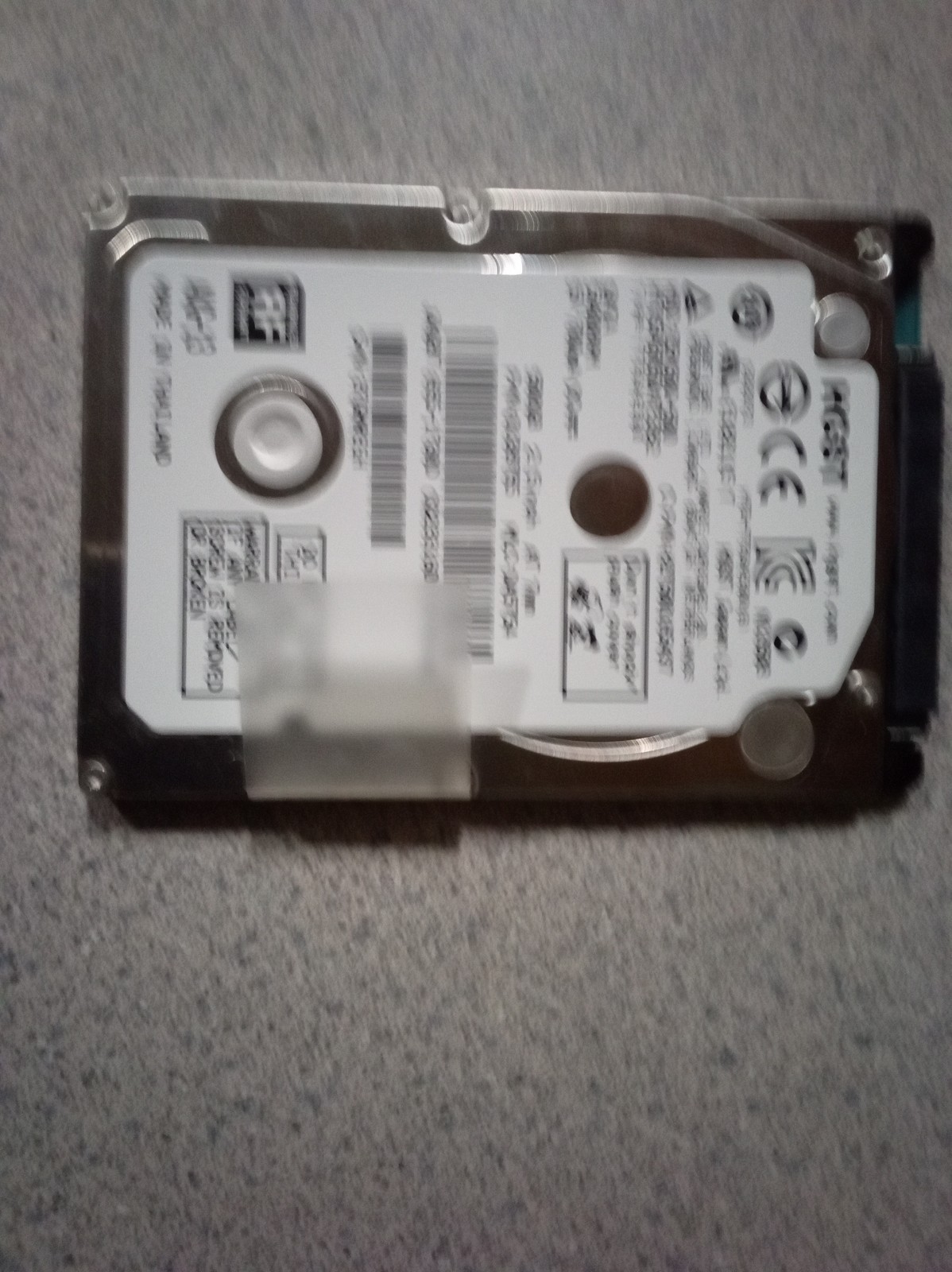 HGST 500Gb 2.5" HDD WITH WINDOWS 11 PRO UEFI INSTALLED & ACTIVATED