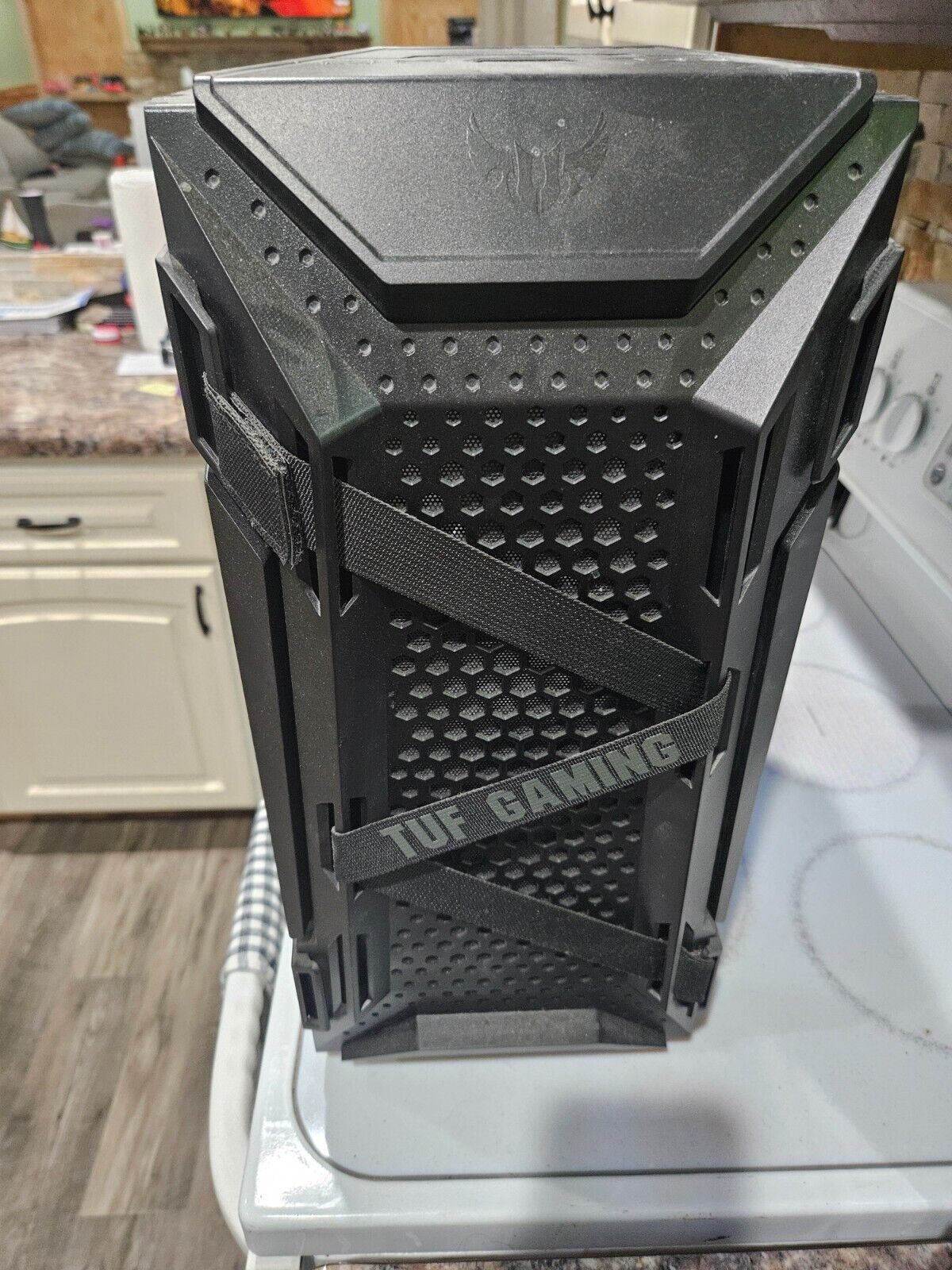 ASUS GT301 TUF GAMING Black ATX Desktop Computer Case Plus Power Suppy