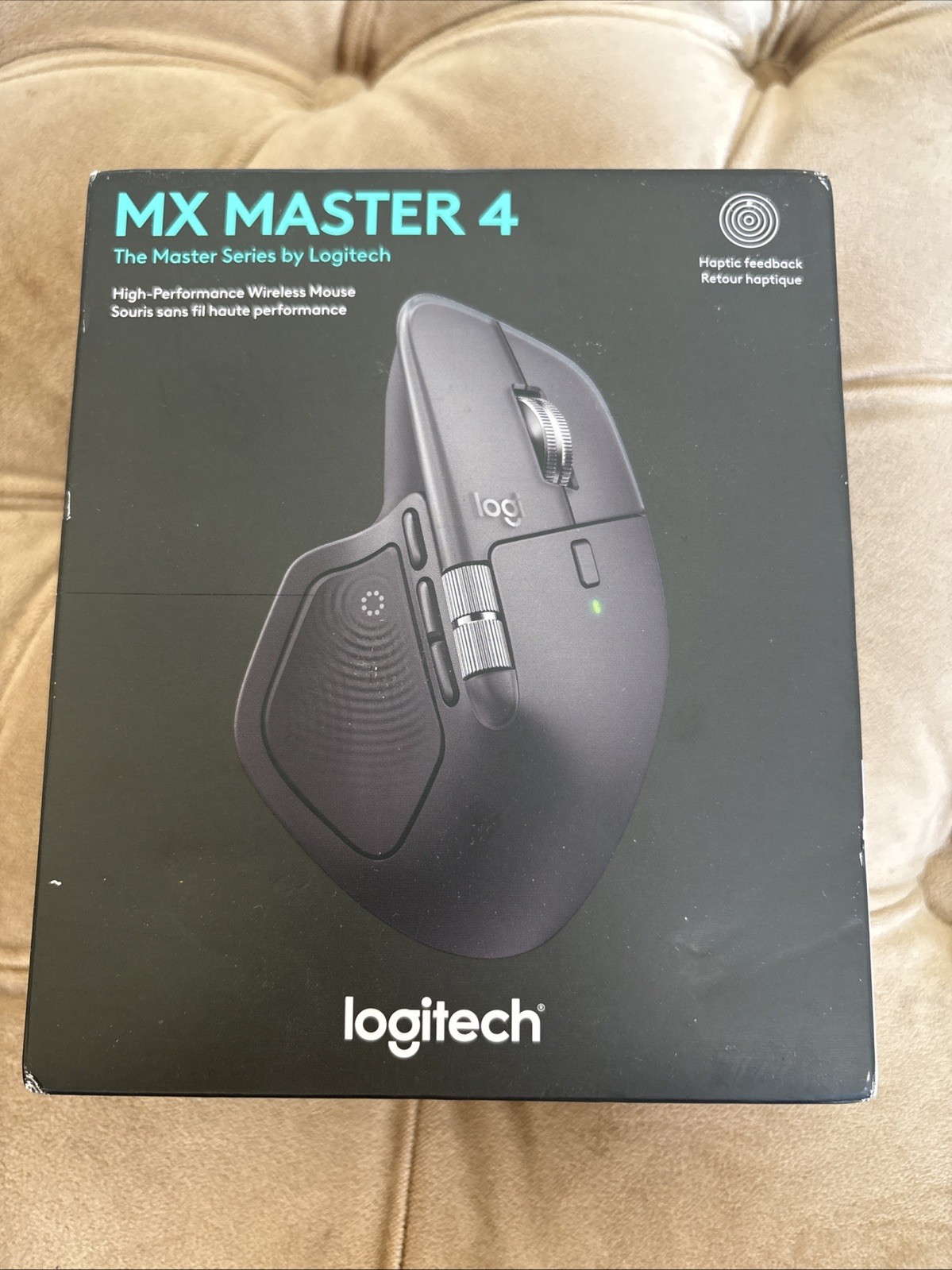 New Logitech MX Master 4 High-Performance Wireless Mouse 910-007558 Sealed