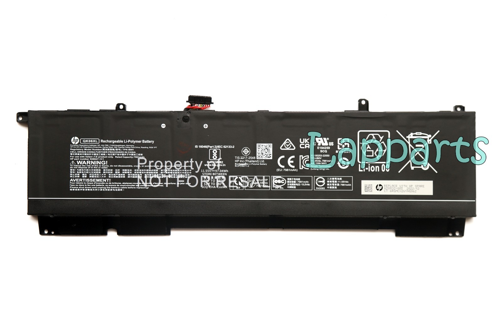 QK06XL Genuine Battery for HP OMEN Transcend 16-u0195ng 16-u0015nf 16-u0000sl