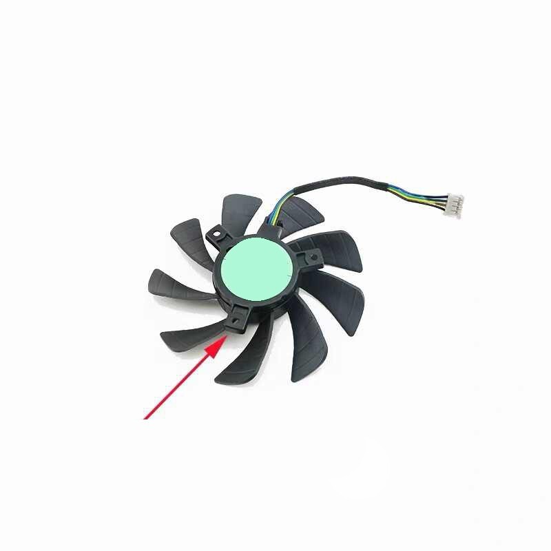 For ZOTAC GTX1060 P106-90 P106-100 Graphics Card Fan T129215SH Pitch 40mm 4pin