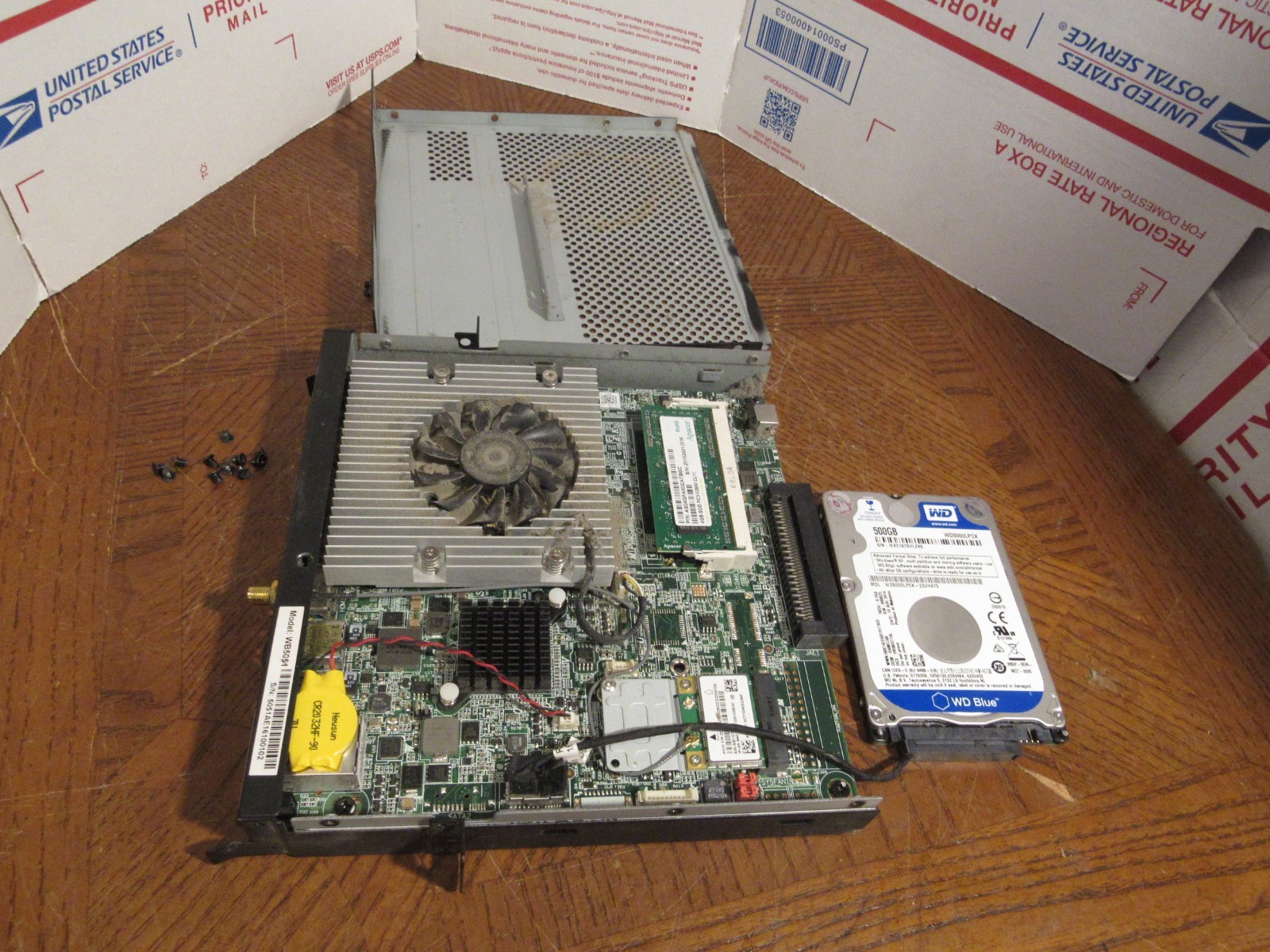 AOPEN OPS Module On Board Computer WB5051 unit 4 gb ram and 500 gb drive