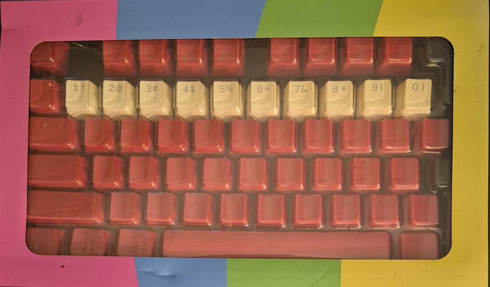 PWNAGE Mechanical Full Keycap Set-6  MODEL # UC-MK-FKS-R  VARUANT Red 104 Keys 