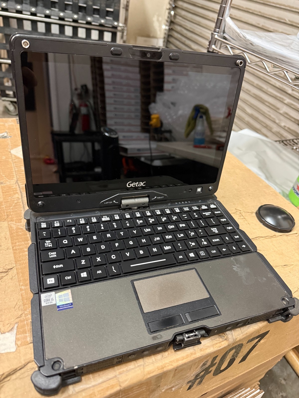 P5 GETAC V110 G6 RUGGED LAPTOP I5-10210U 1.60G 16GB 256GB DUAL BATTERY  WIN 11P
