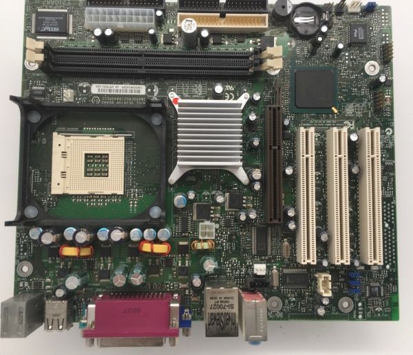 Socket 478 motherboard - intel d845gerg2 - intel 845 - tested, 3x pci, 1x agp,