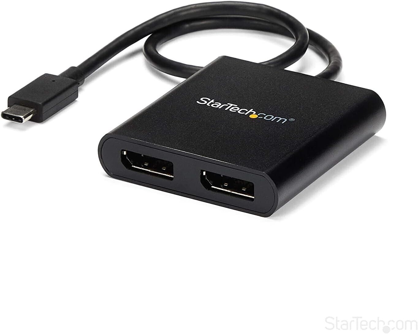 StarTech.com USB-C to Dual Display Port 1.2 Adapter Dual 4K 30Hz/1080p 60Hz