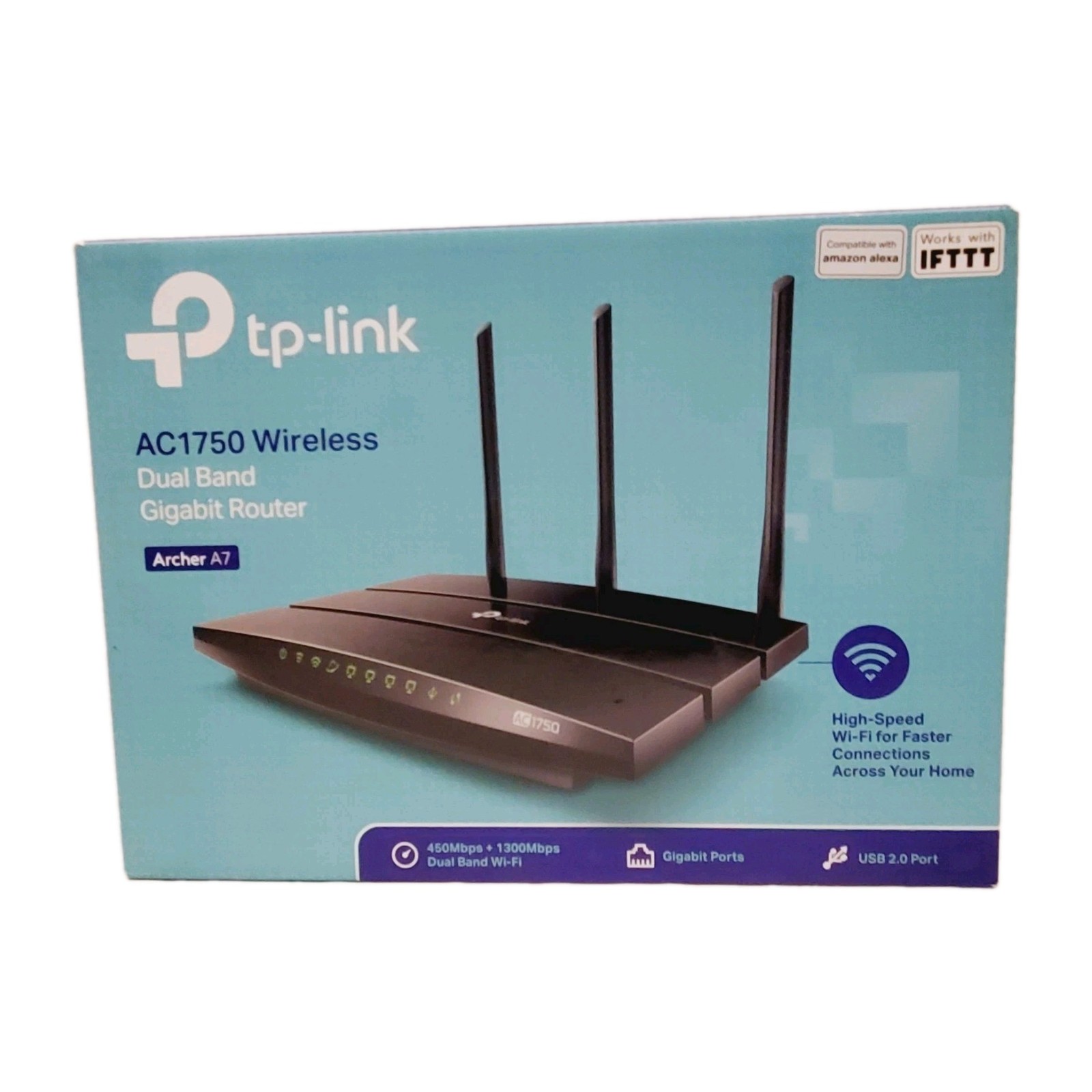 TP-Link AC1750 Wireless Dual-Band Gigabit Router Archer A7 Black Brand New