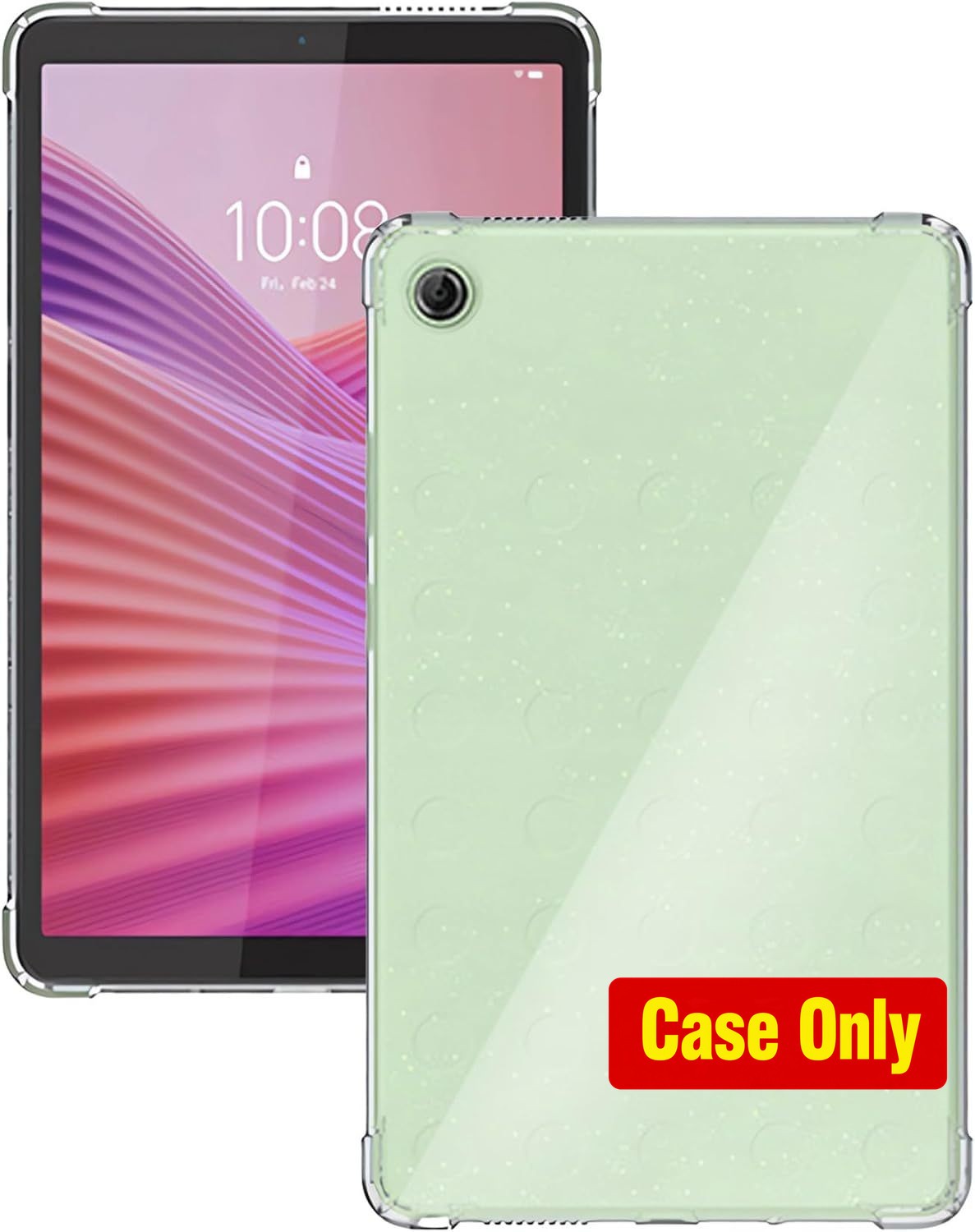 Flexible TPU Shockproof Protective Case for Lenovo Tab One 8.7 Inch Tablet