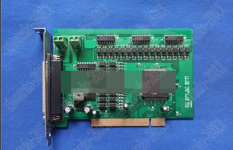 1PC Used PCI 32CH OUT BOARD PCS.01