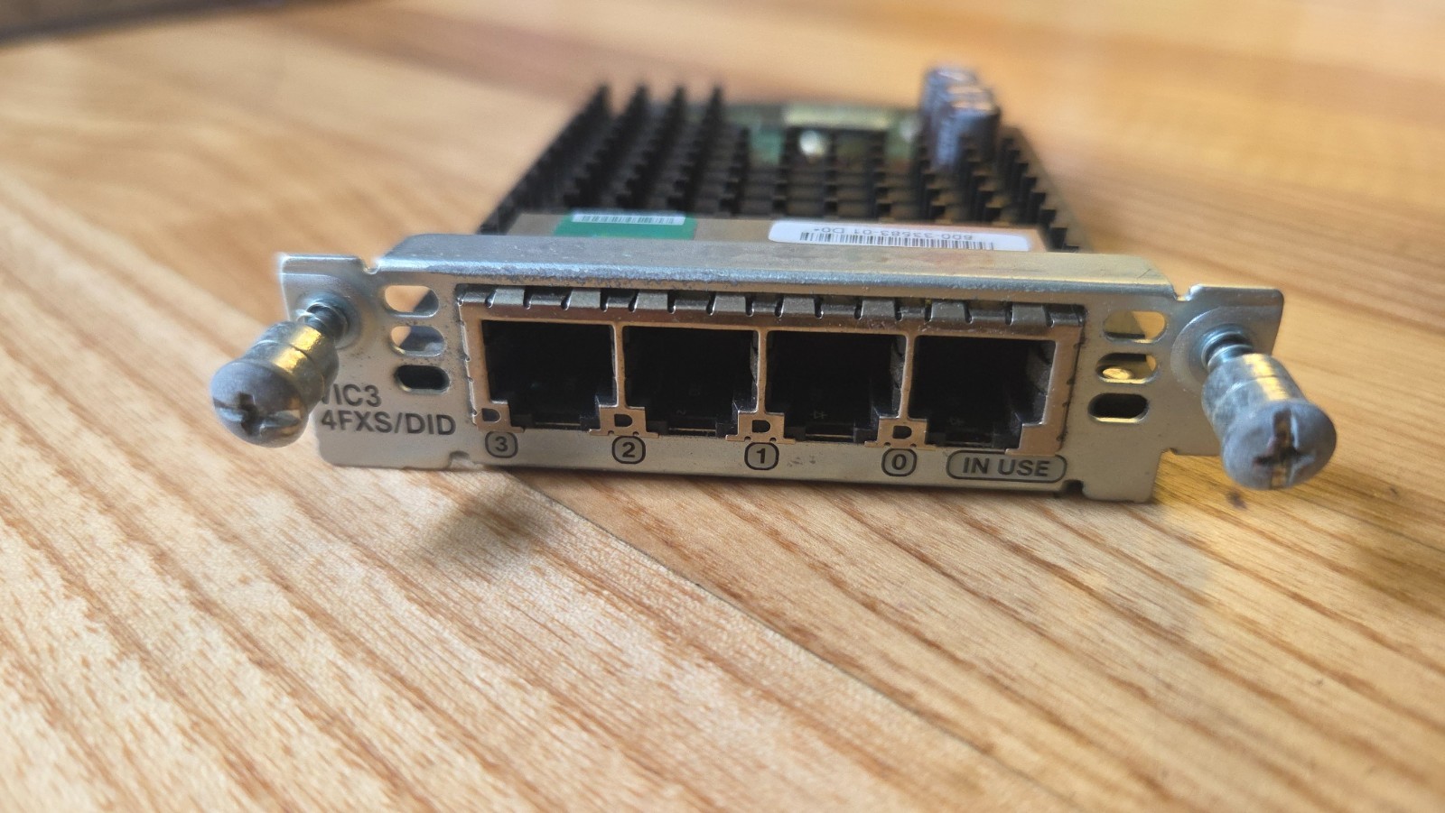 Cisco VIC3-4FXS/DID 4-Port Voice Card FXS DID VoIP Module for 2900 3900 Routers