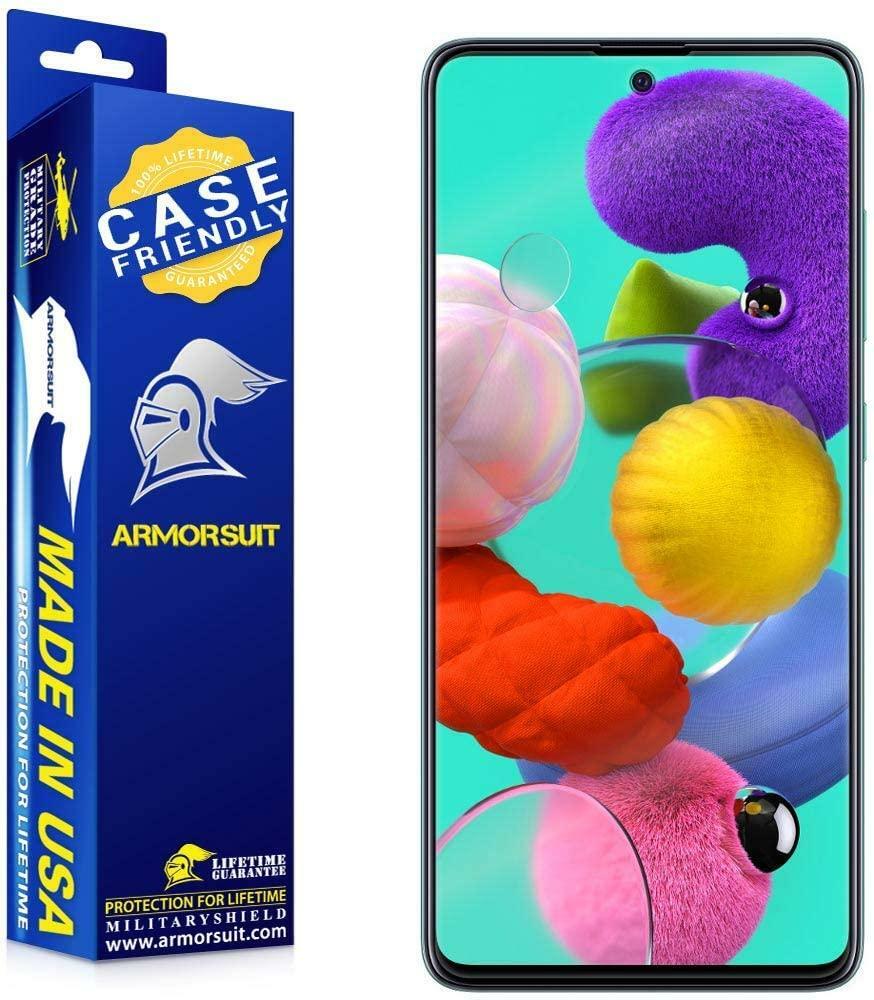 [2-Pack] ArmorSuit Samsung Galaxy A51 (Case Friendly) Clear Screen Protector