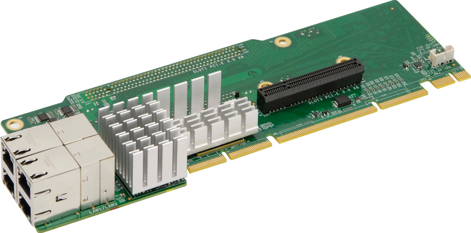 Supermicro AOC-2UR6-I4XT 2U Ultra 4-port 10G RJ45, 1x PCI-E 3.0 x8 (internal)