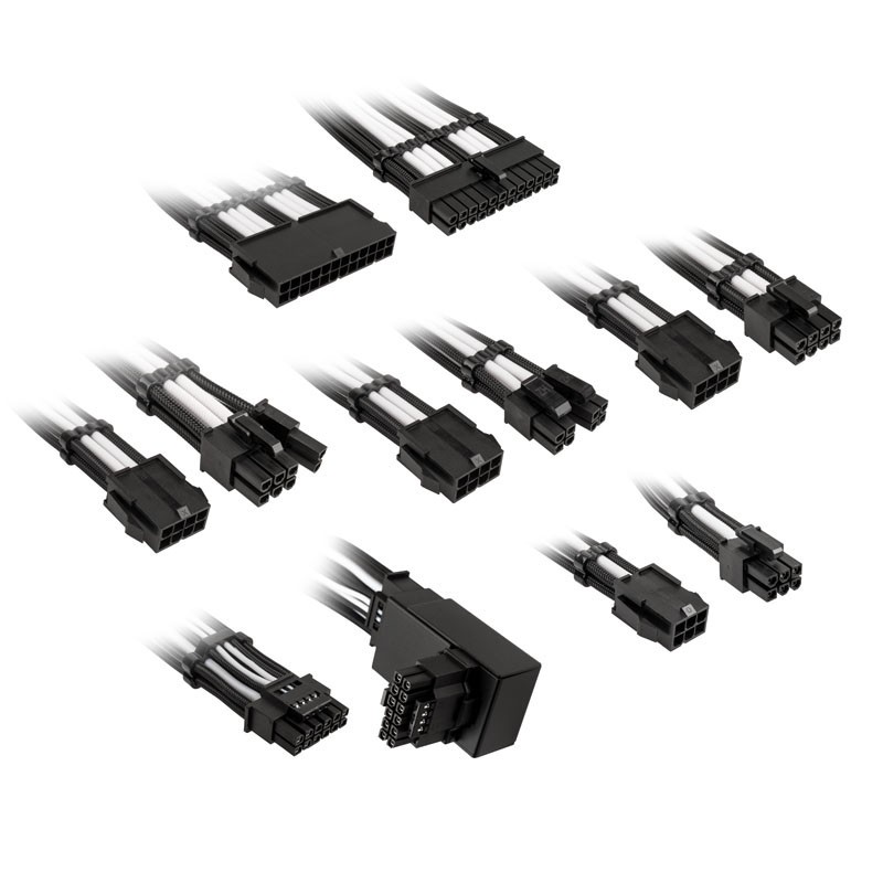 Kolink Core Pro Braided Cable Extension Kit 2x6 COREPRO-EK-12VT1-BWH