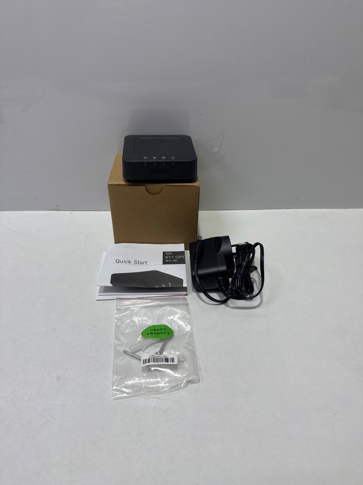 ADTRAN SDX611 1287833F4 GPON ONT OPTICAL NETWORK TERMINAL BLACK