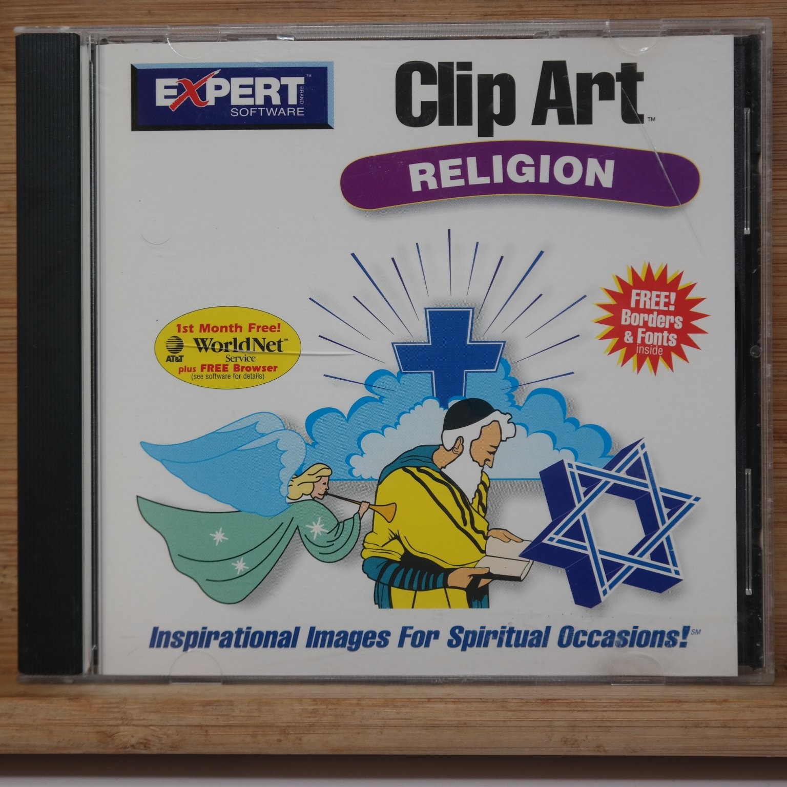 Expert Software Clip Art Religion Cd-rom Windows 95 3.1 Mac Inspirational Images