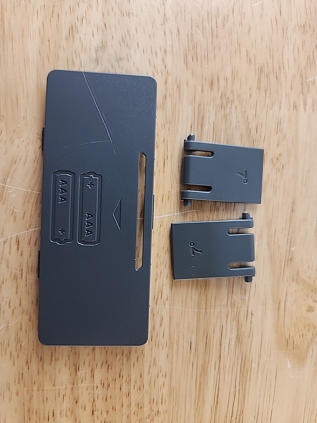 Genuine OEM Logitech K330/MK300 Replacement Keyboard Tilt Leg + Battery Cover