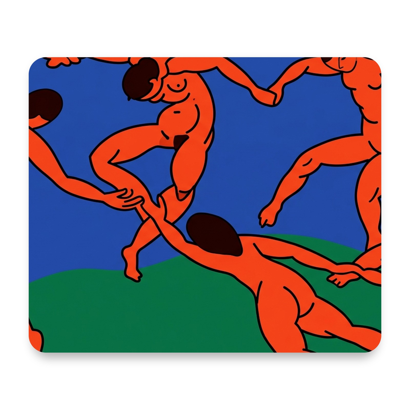 The Dance (Henri Matisse) Mouse Pad 9.25x7.75 Non-Slip Desk Mat