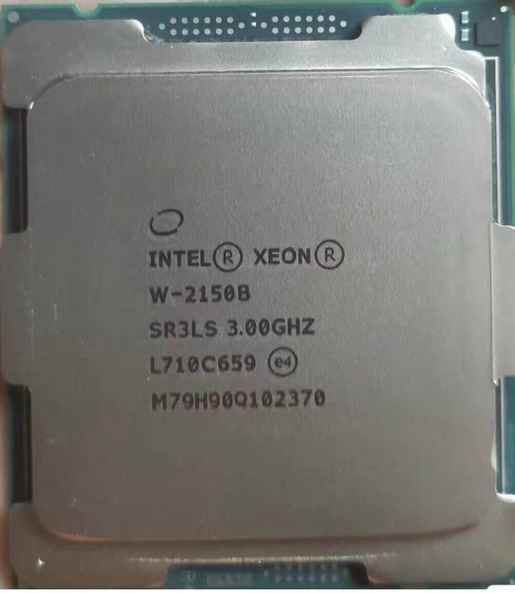 Intel Xeon w-2150B sr3ls 3.0 GHz 10 core 20 threads 120w LGA 2066 CPU processor
