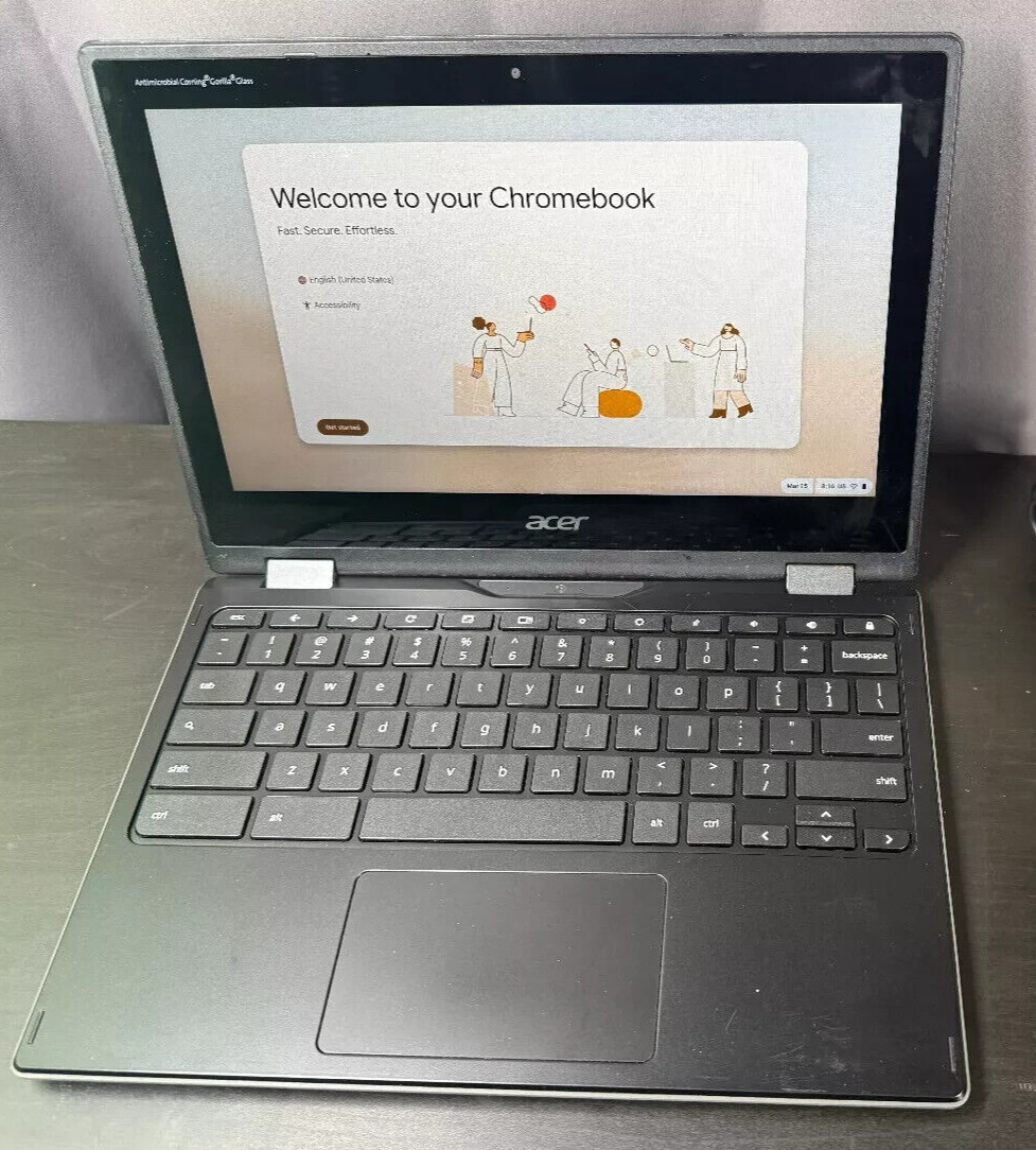 Acer Chromebook Spin 511 R752T-C3M5 11.6" Touch, Intel 1.1Ghz, 4GB, 32GB SSD