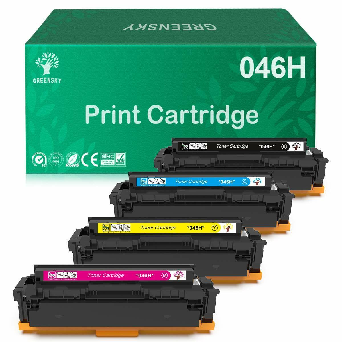 GREENSKY Compatible Toner Cartridge Replacment for Canon 046