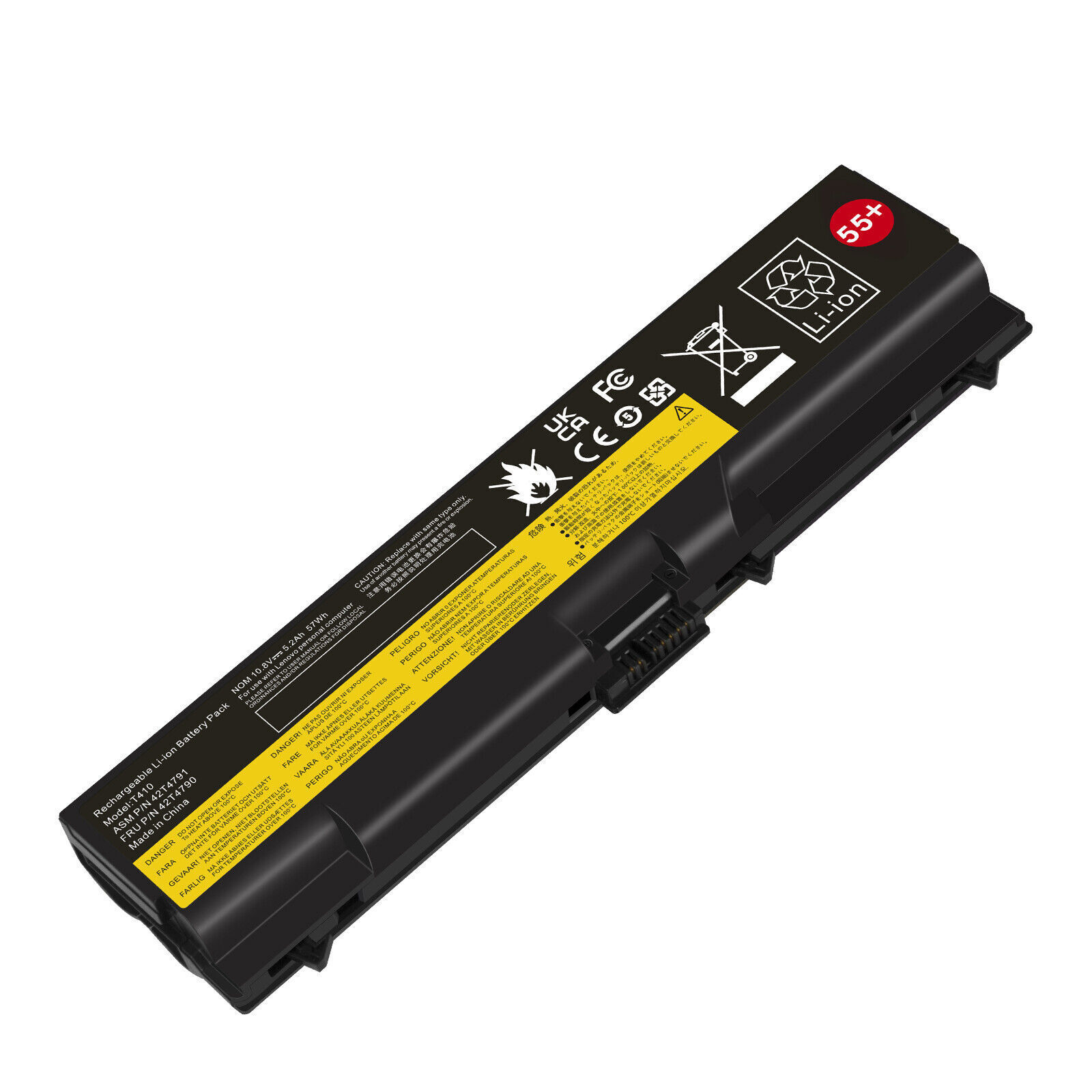 LOT 55++ 6/9Cell Battery for Lenovo ThinkPad 55+T410 T420 T510 T520 W510 W520