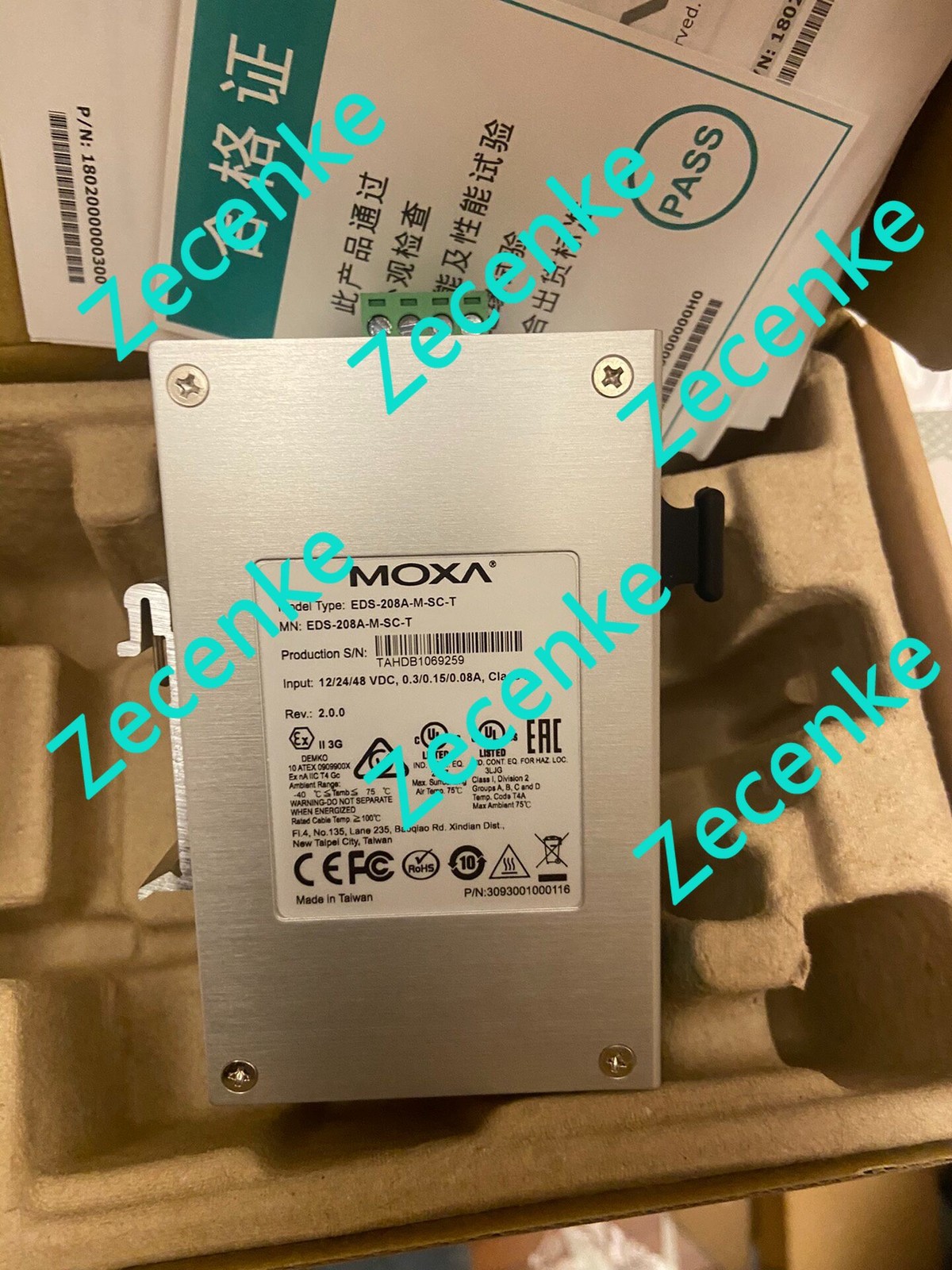 ⭐1pc MOXA EDS-208A-M-SC-T