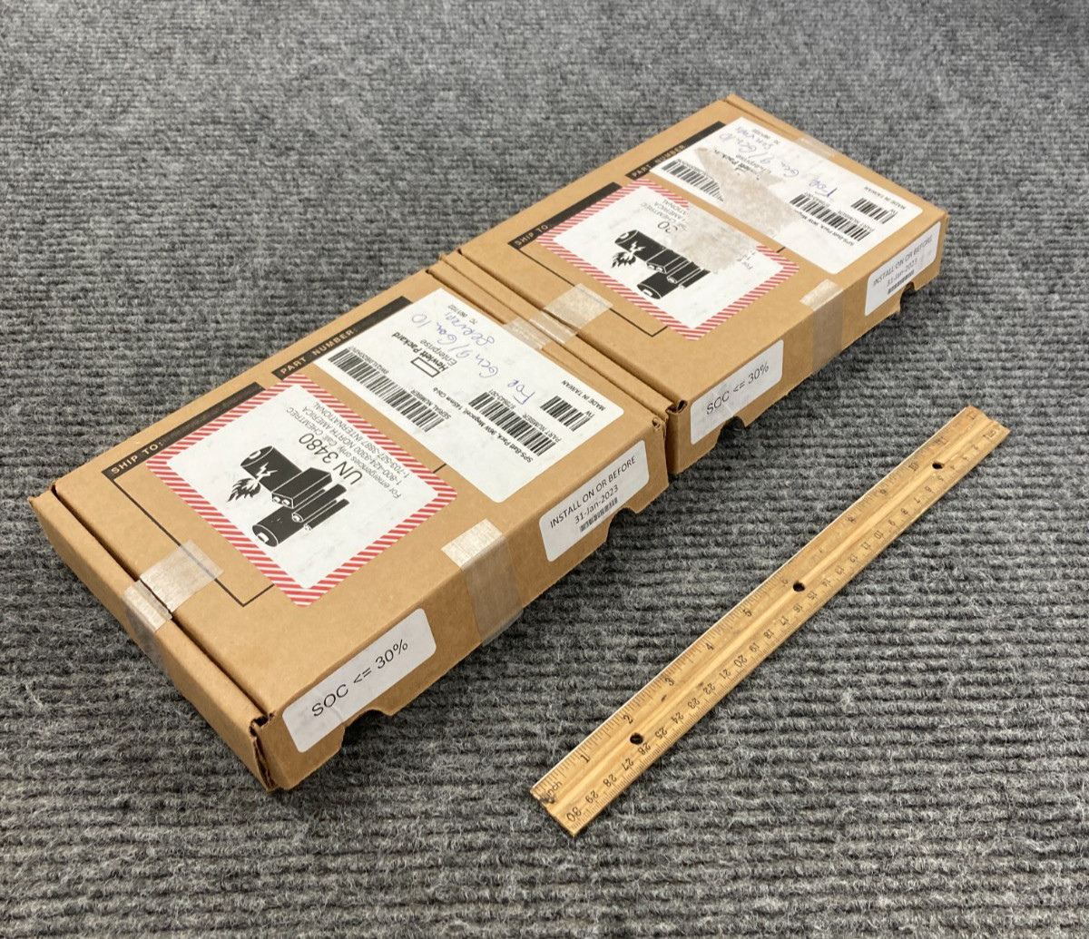 Lot of 2 HP MC96 96W Smart Cache Battery Storage Cells 881093-210 - Open Box -