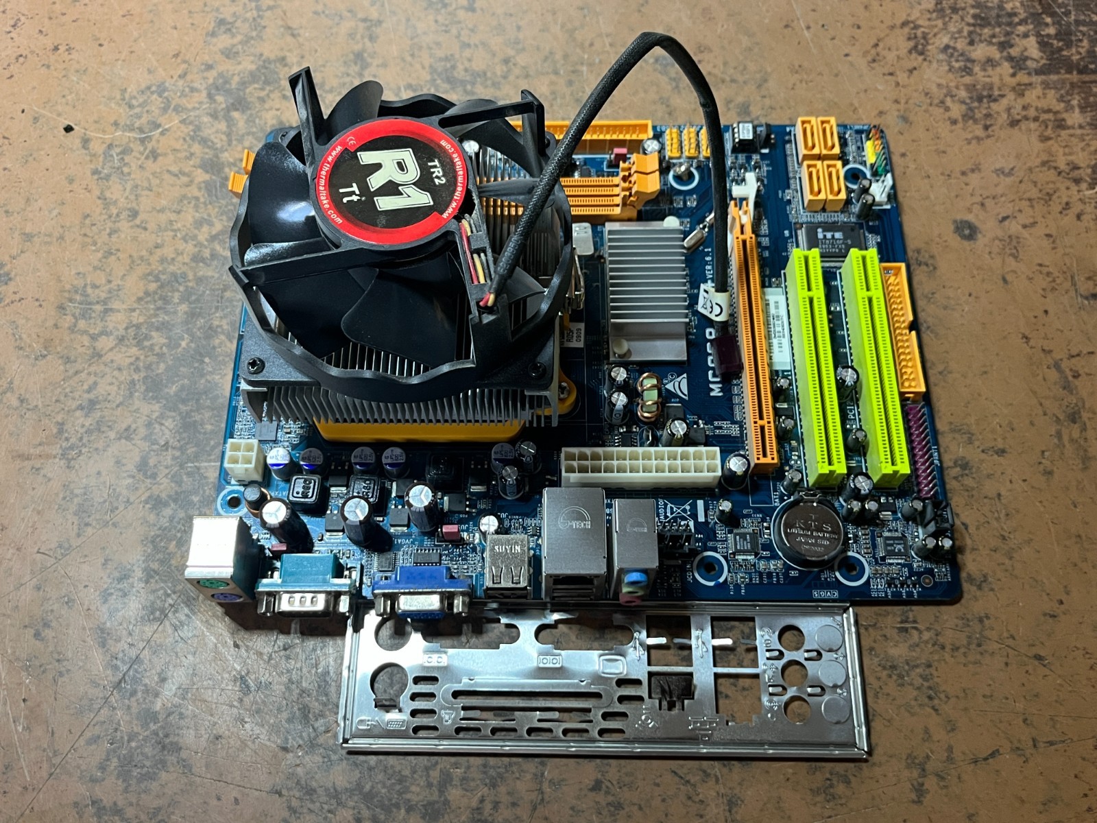 Biostar MCP6P M2+ Motherboard - w/CPU - Original Raw Thrills Motherboard