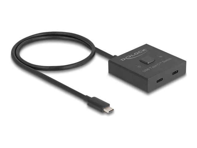 Delock USB Type-C Switch 2 to 1 Bidirectional 8K Network Switch 10 18911