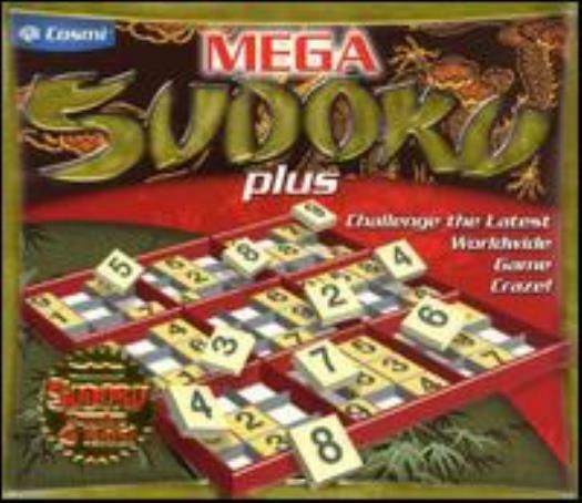 Mega Sudoku Plus PC CD match numbers or images challenging puzzle ordering game