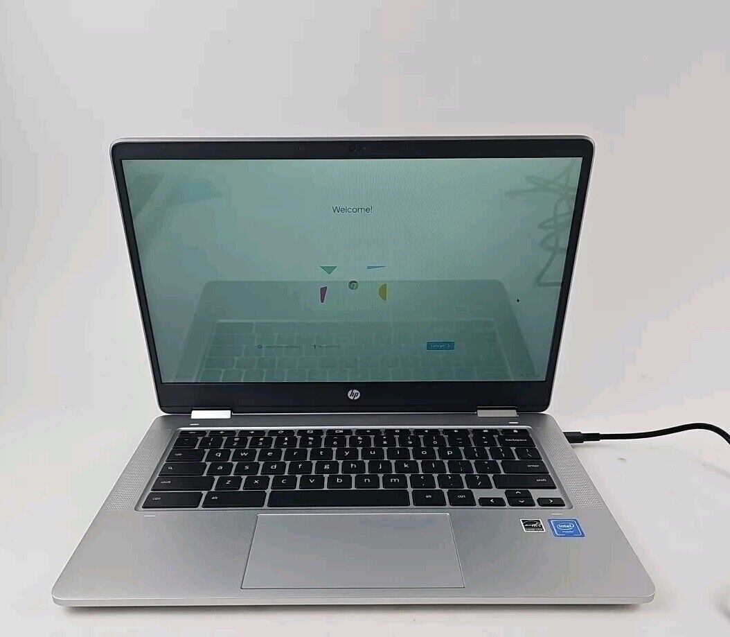 HP Chromebook x360 14 inch (64GB, Intel Celeron N4020, 1.1GHz, 4GB) HD Touch...
