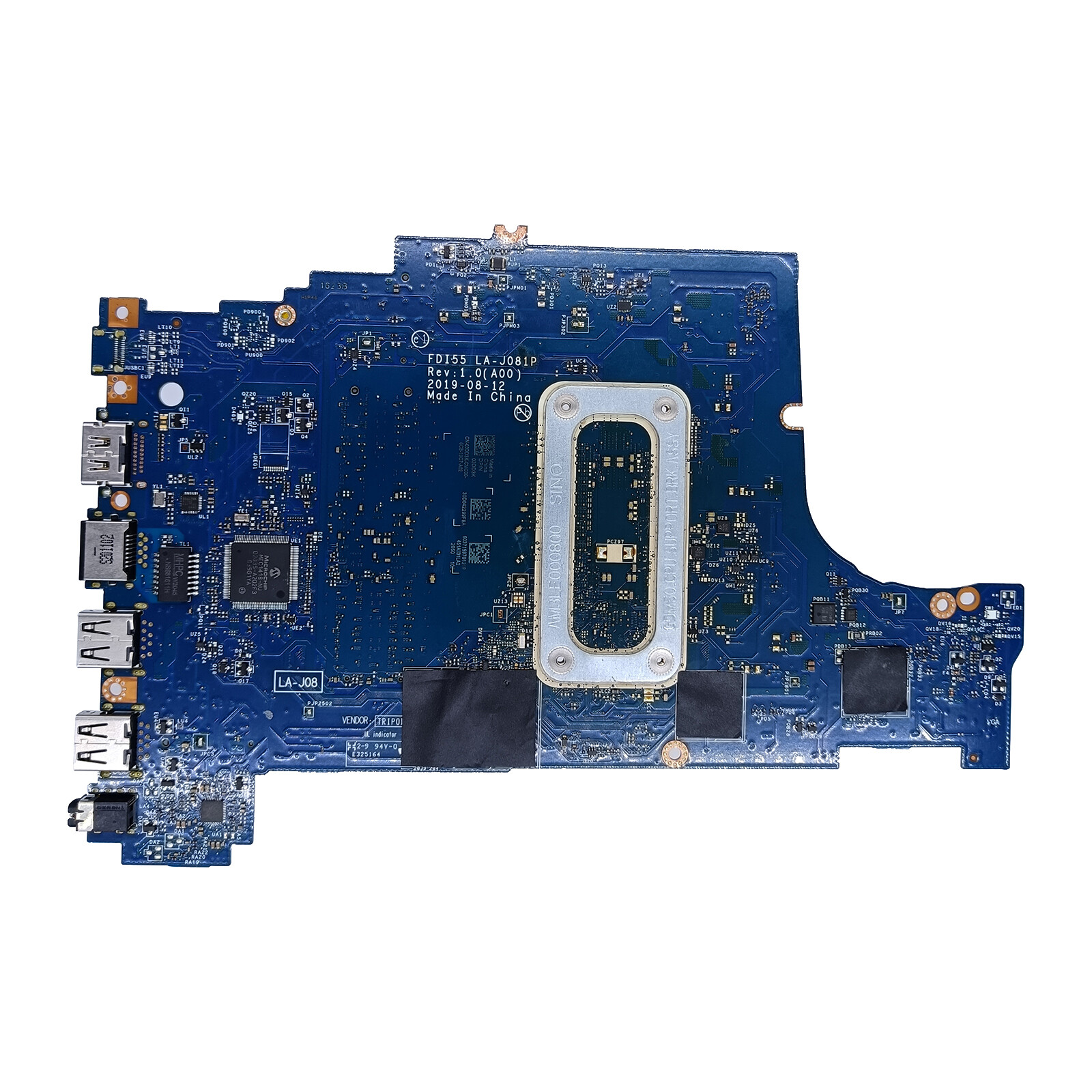 0790WT For Dell Inspiron 5493 5593 3493 3793 Motherboard LA-J081P i3-1005G1