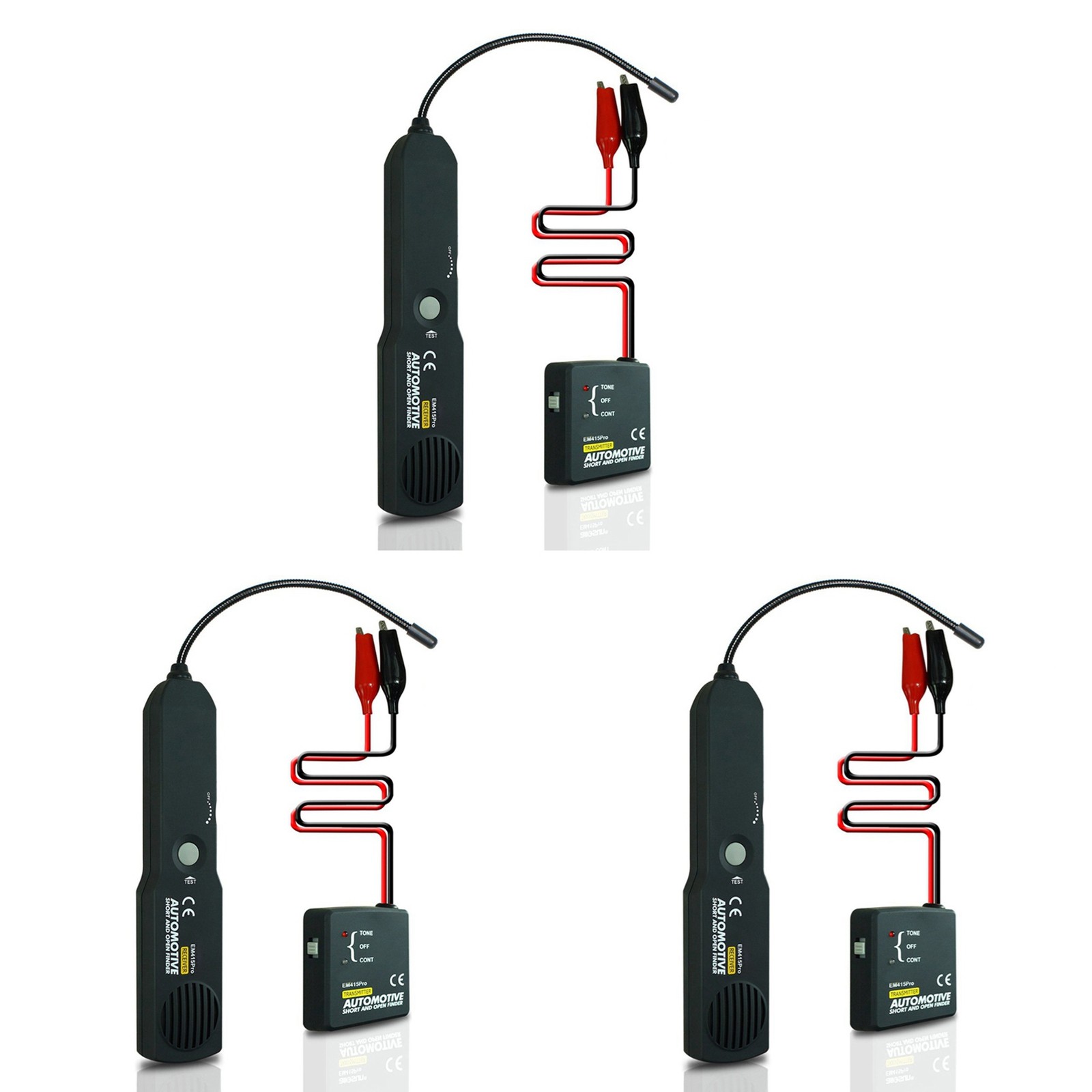3X Automotive Wire Short Open  Circuit Detector  Cable Tester Tracer1433