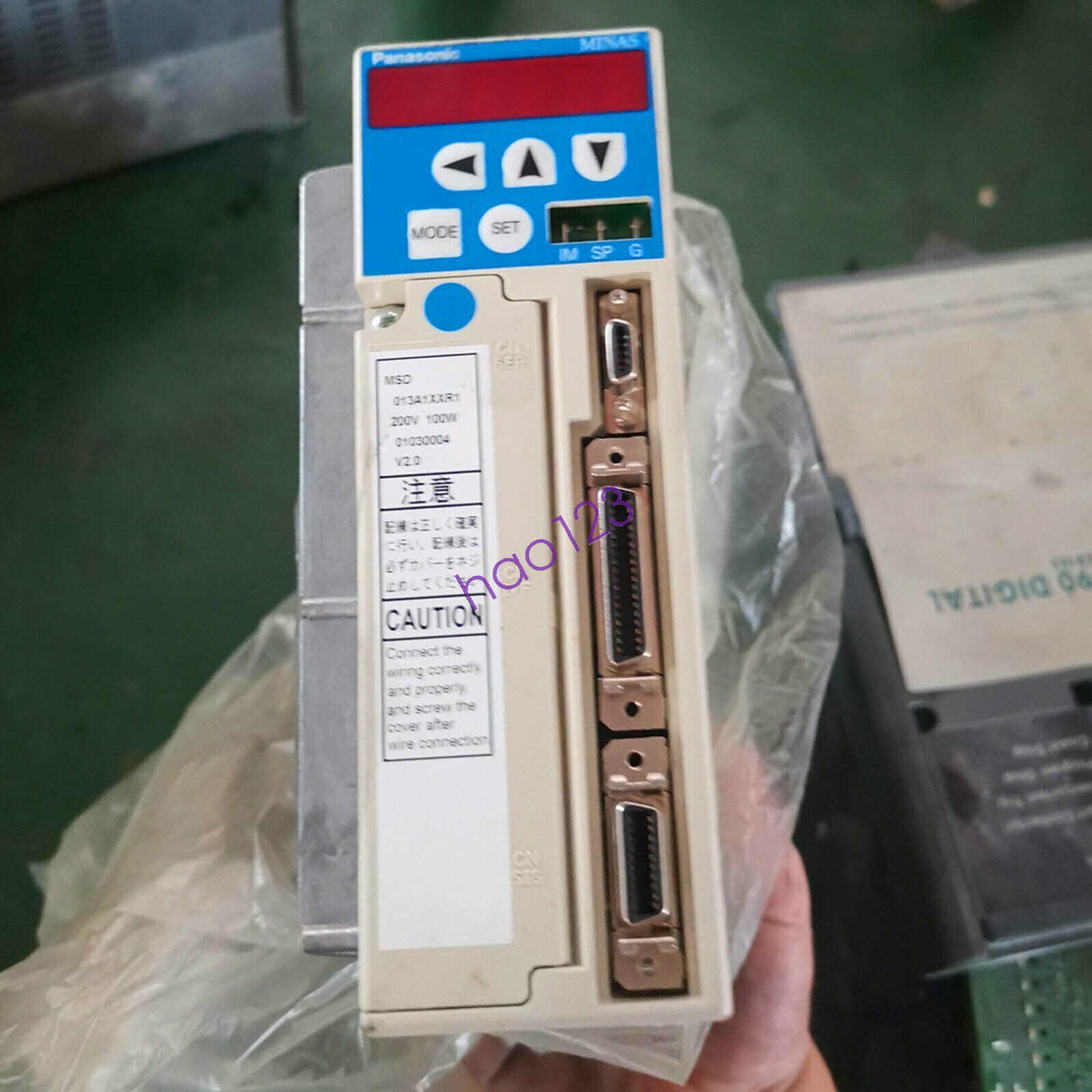 1PC Used Panasonic MSD013A1XXR1 AC Servo Driver DHL/FedEx