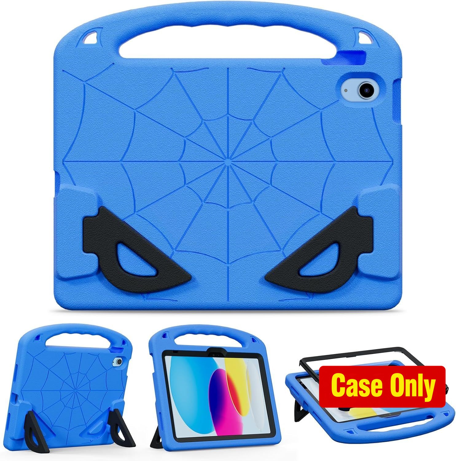Case for iPad A16 11th/10th Generation, Full-Body Drop Protection with Stand