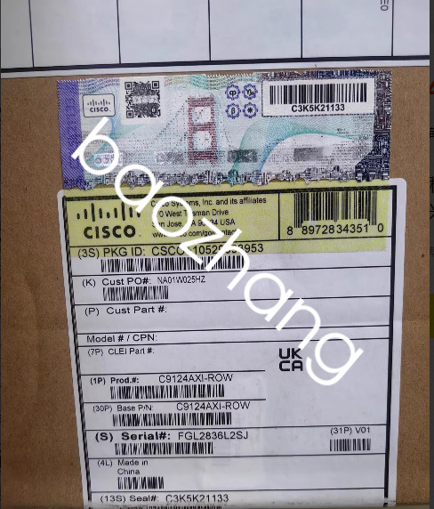 1pcs Cisco C9124AXI-ROW Wireless AP new via FedEx or DHL
