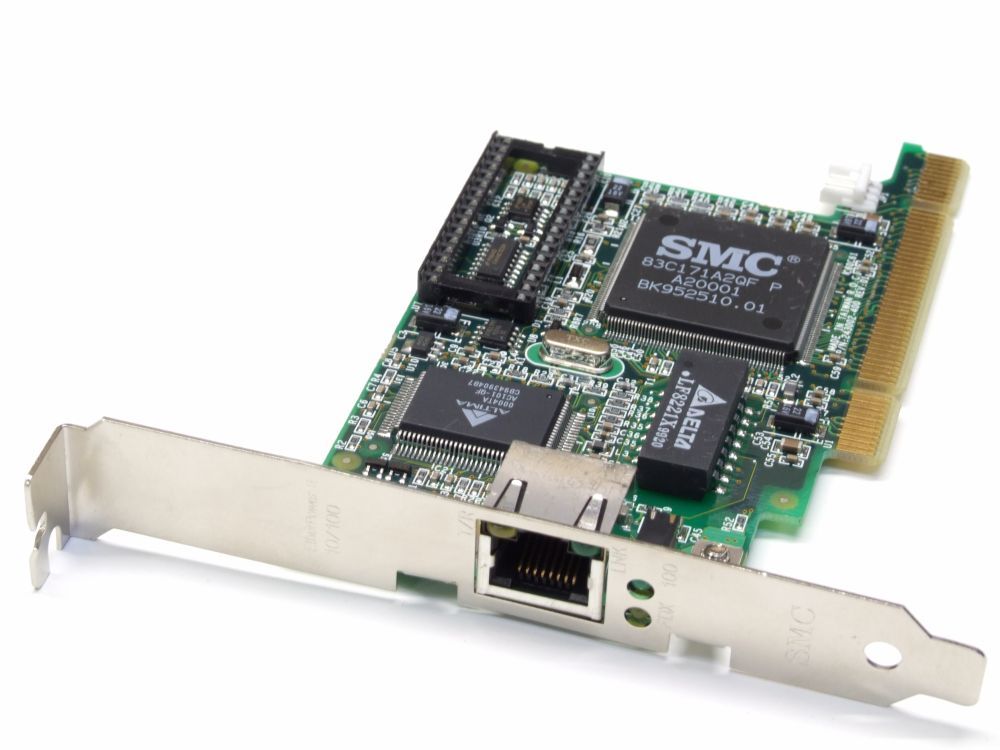 SMC 9432TX/MP Ethernet Power II 10/100MBit PCI RJ45 Desktop Adapter Network Card
