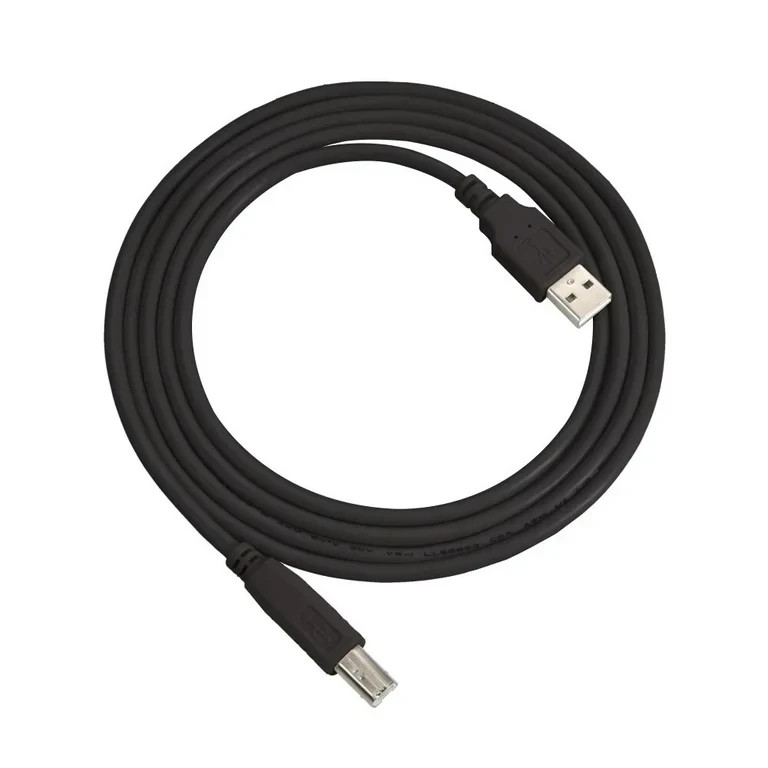 10 FT USB CABLE CORD FOR iDPRT SP410, SP410BT DIRECT THERMAL LABEL PRINTER