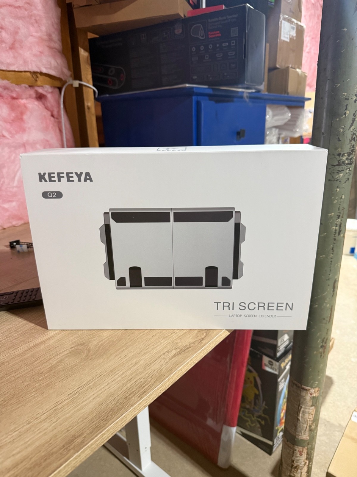 Kefeya Q2 Tri-screen Laptop Screen Extender - Portable