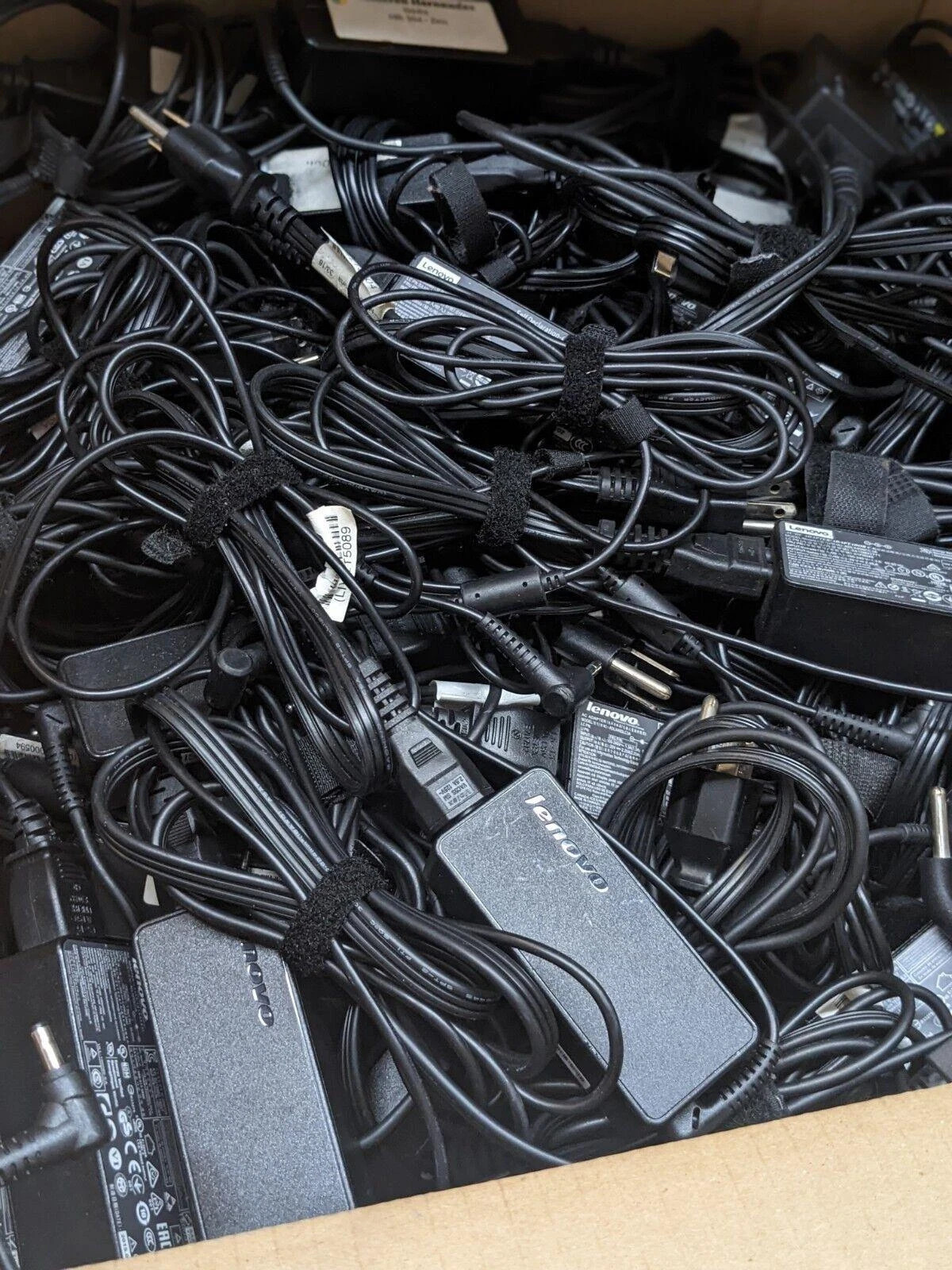 Lot 10 LENOVO ThinkPad AC Adapter Power Charger 45W 20V 2.25a Square Tip Genuine